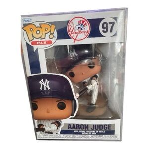 Official Funko Pop! MLB Aaron Judge #97 featuring the New York Yankees slugger